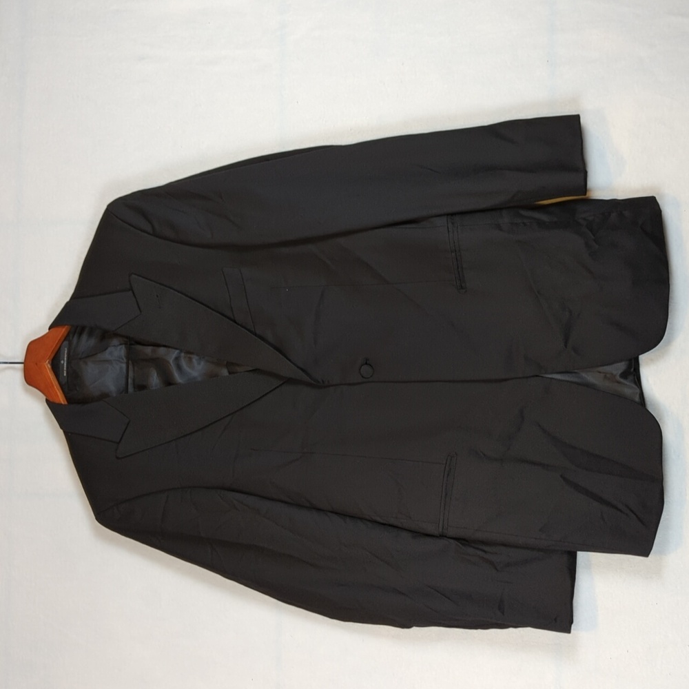 Joseph Abbound Black 100% Wool Suit Jacket Blazer 38
